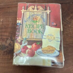 Home Sweet Home Recipe Book Vintage Handmade Collection Cookbook